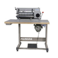 Machine à refendre de bandes de tissu