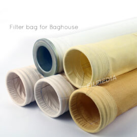 Dust filter bag for bag house