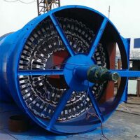 Rotary Blowback Flat Bag Filter