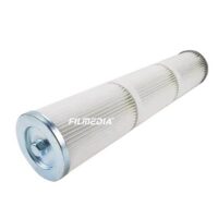 Plissierte Luftfilterpatrone für Pulse Jet Collector
