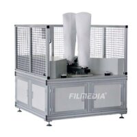 Machine à soudage de bouchons de sac filtrant liquide