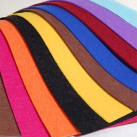 Colored Needle-Punched Felt