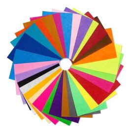 Colored Needle-Punched Felt