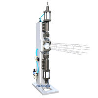 Filter Cage Pneumatic Bottom Cap Crimper
